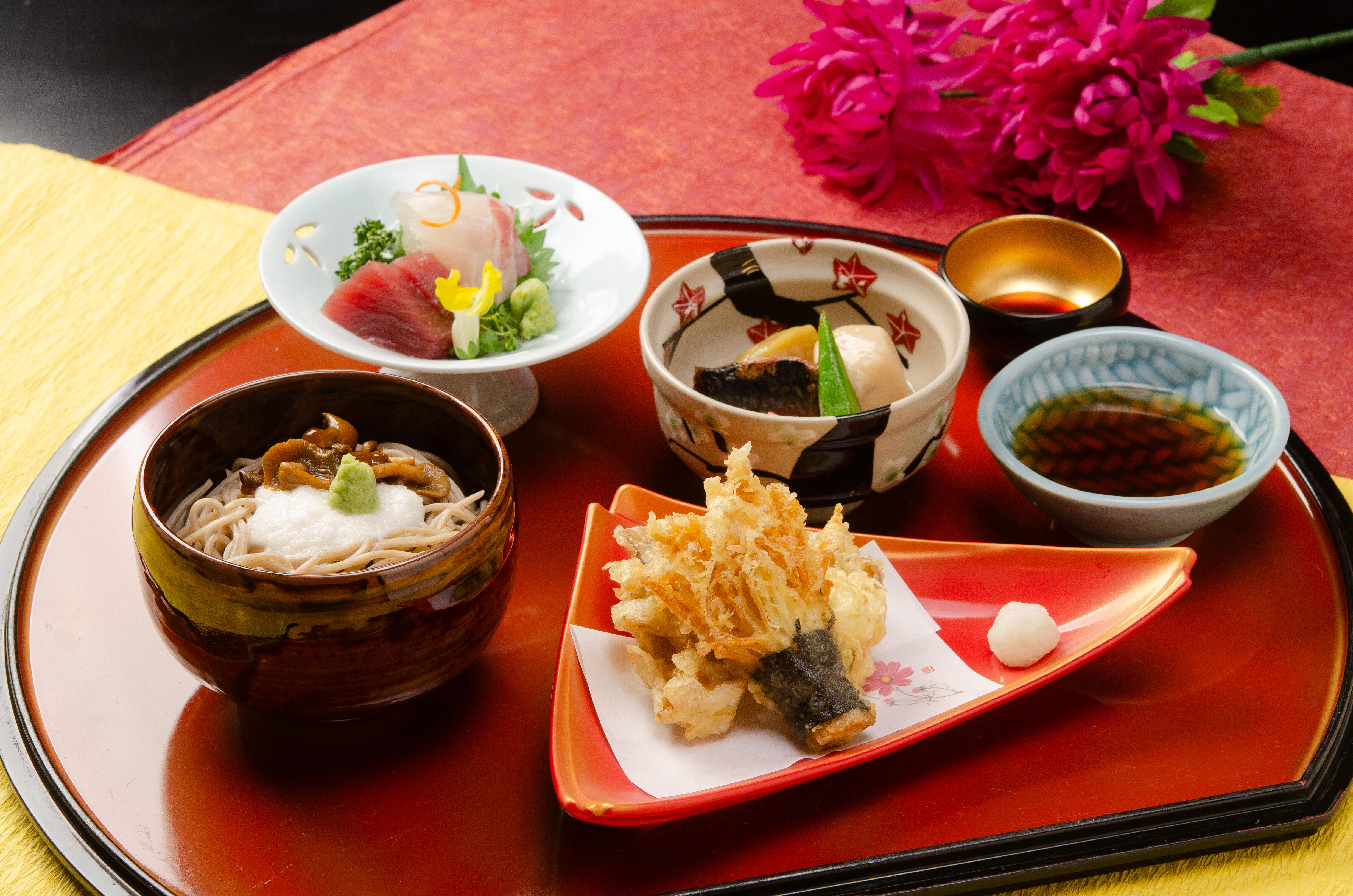 【予約不要】【ハーフブッフェ付】9月の月替り御膳《和食》
