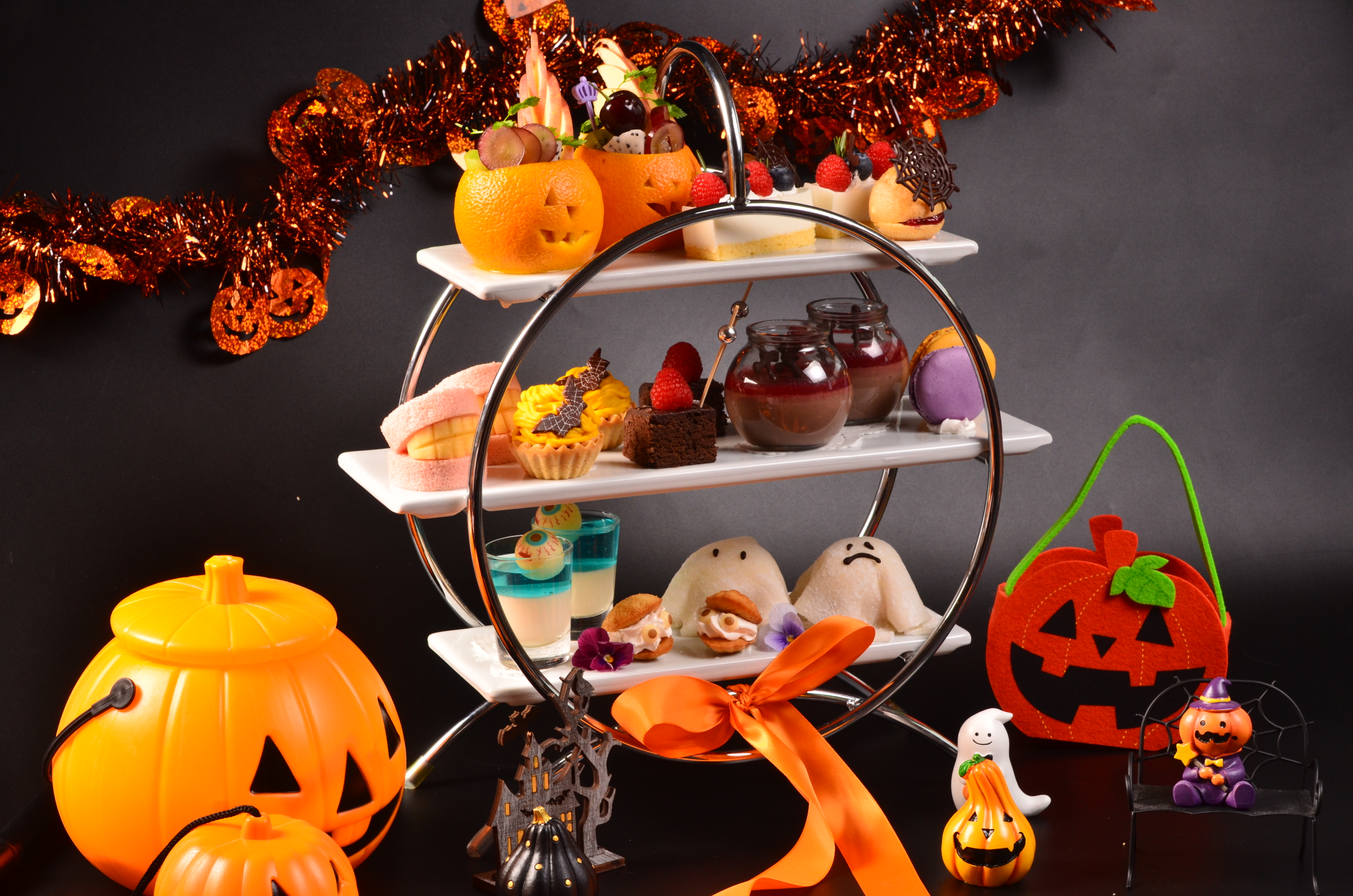 【10月限定デザート】ハロウィンスイーツプレート